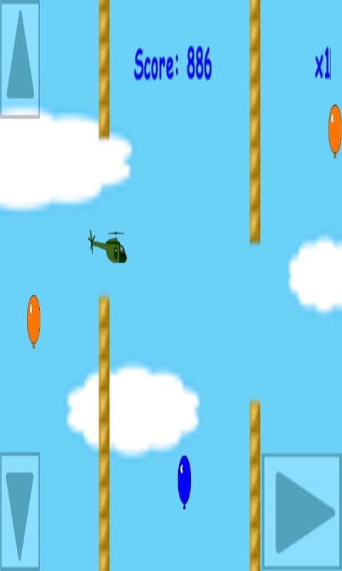 Screenshot of game - Air Copter